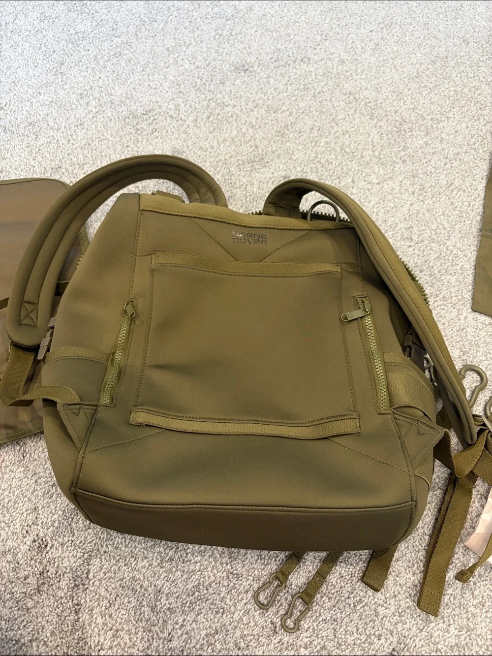 Dagne Dover Dark Moss Indi Large diaper Backpack